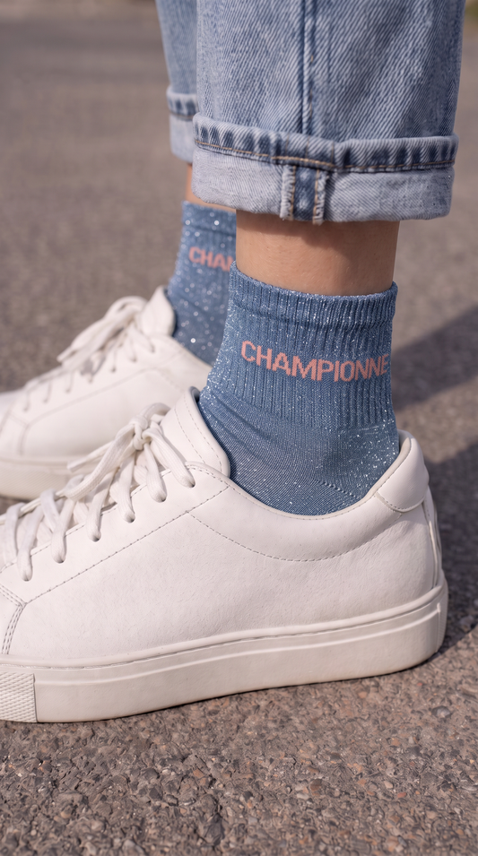Chaussettes "Championne"