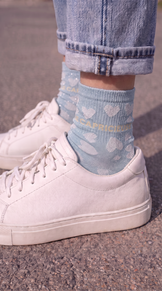 Chaussettes "Capricieuse" coeur