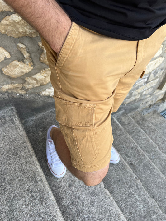 Cargo "Broken twill" Moutarde
