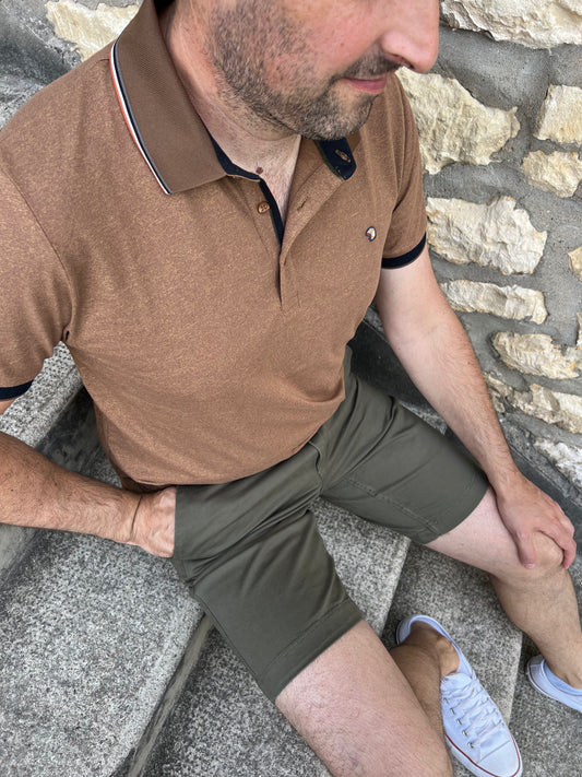Polo "Gteam" Camel