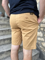 Short "Broken twill" Moutarde