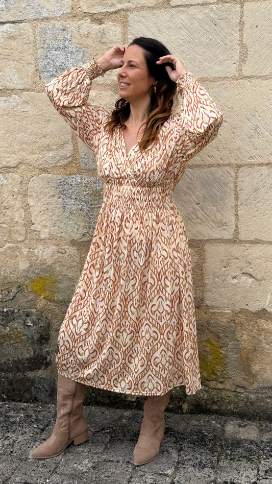 Robe magique Mallory Manche longues
