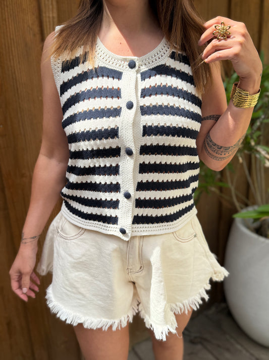 Top crochet "Agathe"