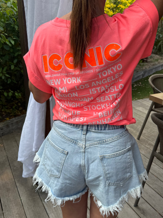 T-shirt "Iconic fluo"