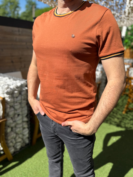 T-shirt "Traves" canelle