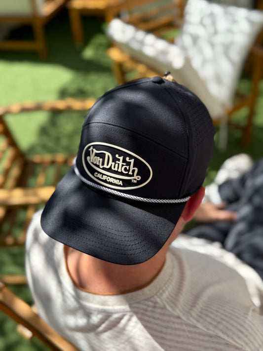 Casquette "Cord" bleu marine