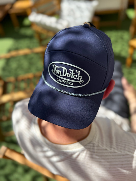 Casquette "Cord" bleu