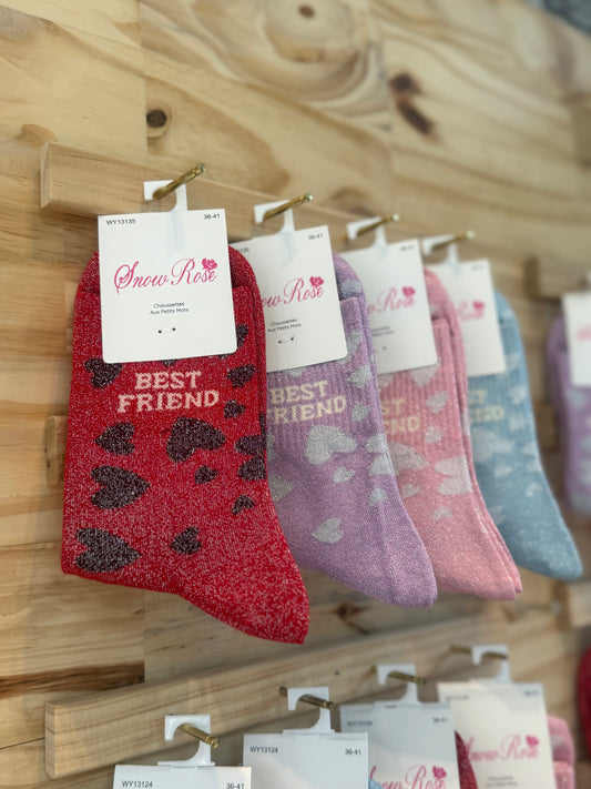 Chaussettes "Best Friend"